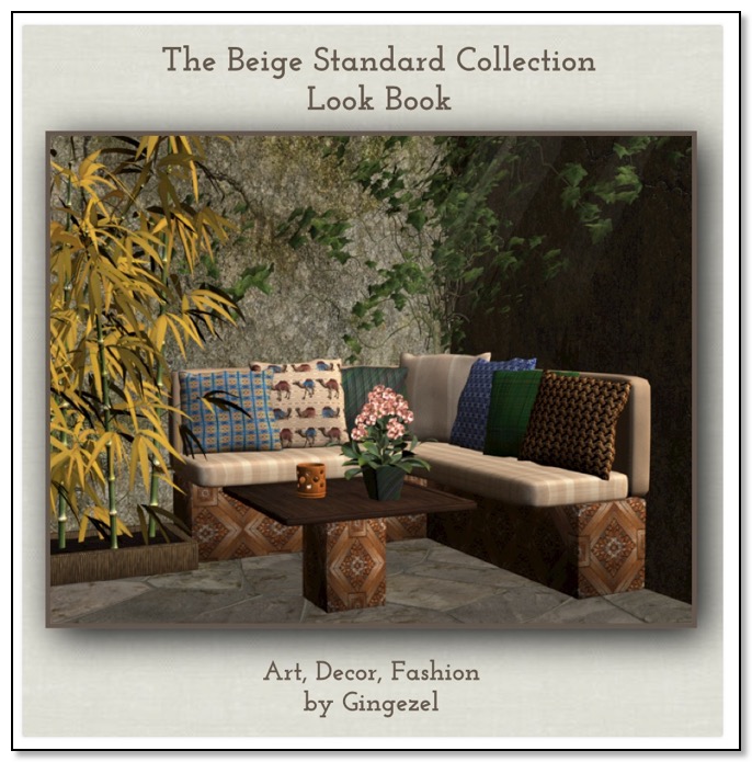 The cover for the Gingezel Beige Look Book.